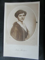 1916 Queen Zita, the last crowned Hungarian queen, period original photo photo sheet h. C. Kosel recording