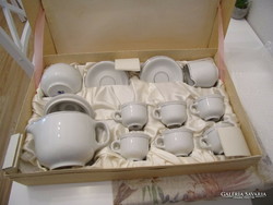 Alföldi porcelán kávéskészlet dobozában