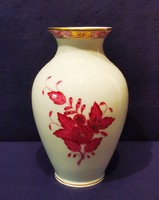 Herendi Apponyi pur pur patterned porcelain vase