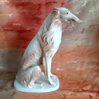 Hölóháza Russian Greyhound statue (large)