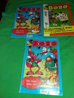 Bobo 1989 /33; 1991 / 45 (2 pieces) 3 comic books, magazines, newspapers, Kandi pages according to pictures
