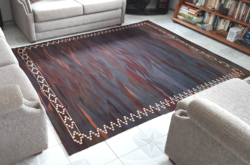 Exkluzív török kilim, kézzel szőtt szőnyeg, faliszőnyeg