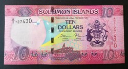 Salamon-szigetek 10 Dollár 2017 Unc