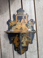 Antique Japanese lacquer shelf