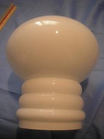N15 Art decó opálüveg búra ritkaság lépcsős kiképzéssel eladó a befogó méret 5,5 cm 18 cm magasság