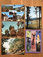 5 Mátra postcards in one
