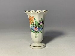 Herendi virágos mini váza