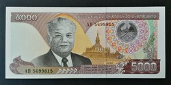 Laosz 5000 Kip 2020 UNC