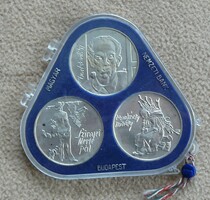 Magyar Festők sor I. 1976 ezüst érmék