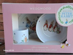 Wedgwood English bone china children's tableware in gift box peter rabbit beatrix potter