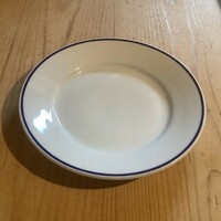 Zsolnay kék csíkos lapos tányér 3 db