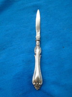 BAROKK Ezüst levélbontó kés 29 gramm ezüst pengével