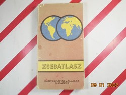 Zsebatlasz cartographic company from 1980