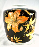 Schaubachkunst hand-painted large porcelain vase!