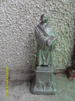Large pewter Martin Luther statue