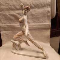Hollóházi kígyóbűvölő táncosnő 25 cm