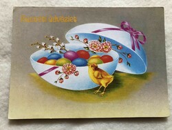 Old Easter postcard - Józsefné Hatvany -6.