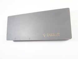 Retro műanyag tolltartó toll tartó Parker márka kb. 1970-es évekből