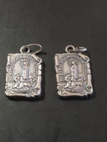 2 pieces of grace pendant from Fatima, religious coin!