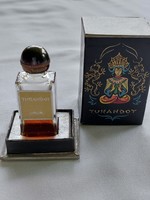 Kölnis, parfümös üvegcse saját dobozában, TURANDOT, 1960-1970-es évek