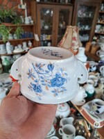 Beautiful floral rosy 2-eared koma mug koma cup antique, porcelain village nostalgia
