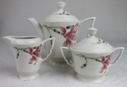 Zsolnay porcelain coffee or tea serving set