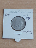 Spanish 5 pesetas 1957 (69) cuni, gral. Francisco franco in a paper case