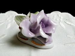 Jelzett Iris Cluj porcelán kicsi rózsa virág