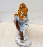 Murano retro art deco equestrian statue:./for Kakadu/