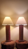 Pazmino asztali lámpa bőr Art- Deco Alkudható!