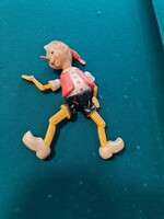 Régi Pinokkió Celluloid figura