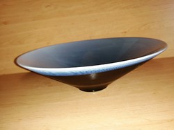 Üveg asztalközép kínáló 30 cm (z)