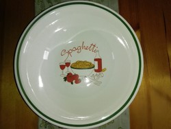 Spaghetti porcelain plate...New.
