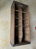 Wooden soda compartment