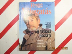Régi retro Reader's Digest Válogatás újság magazin 1999. április - Ajándékba születésnapra