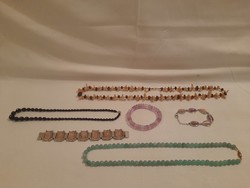 HUF 1 beautiful mineral necklaces and bracelets in one