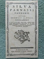 Pannónia parnasszus erdeje.  Latin nyelvű nyomat 1788
