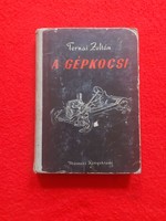 Zoltán Ternai, the car book with the appendix, 1960