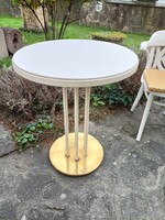 Iron table, flower stand