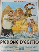 Bud spencer piedone in egypt original italian movie poster