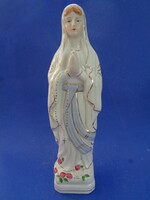 Porcelain 32 cm statue of Mary approx. 1900,