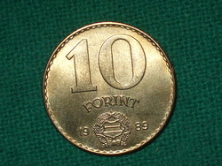 10 HUF! 1989! It was not in circulation! Greenish!