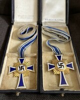 German Empire mutterkreuz, maternity cross in 2 boxes