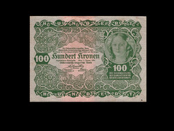 100 Crowns - 1922 Vienna! Austro-Hungarian bank