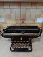 Rare large ship continental typewriter