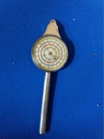 RETRO fém kurviméter görbületmérő, mérnöki eszköz patent állapotban a képek szerint