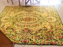 Baroque patterned silk moquette tapestry, tablecloth
