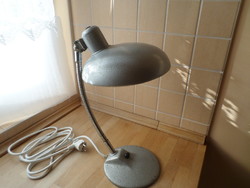 Régi retro szarvasi asztali fém lámpa