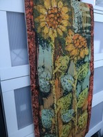 H.Páll Ilona festőművész selyemképe a 70-es évekből