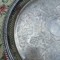 Silver Plated Tray - English -